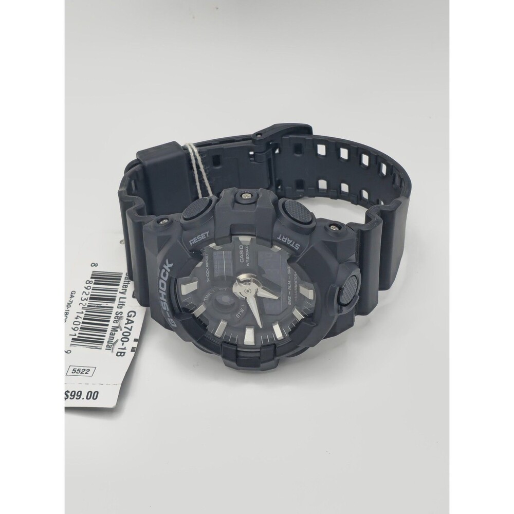 G-Shock Men's Black Analog-Digital Resin Watch 53mm